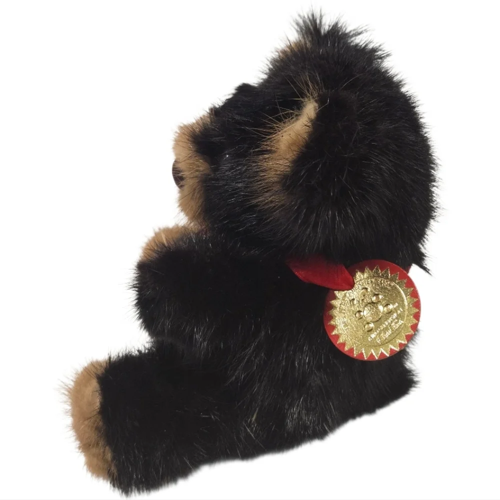 Vintage Colletible Rare Bear 1982 Third Generation Genuine Mink‎ Bear
